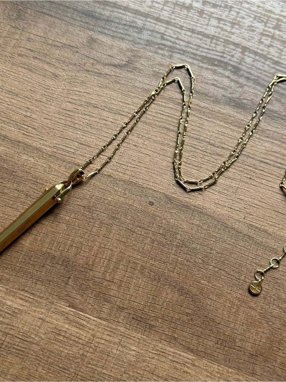🧸 Stella & Dot | Gold Rebel Pendant